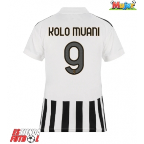 Juventus Randal Kolo Muani #9 Primera Equipación Mujer 2026-27 Manga Corta